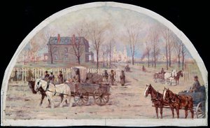 La residencia de Ogden después del incendio de 1871, 1900 de Lawrence Carmichael Earle